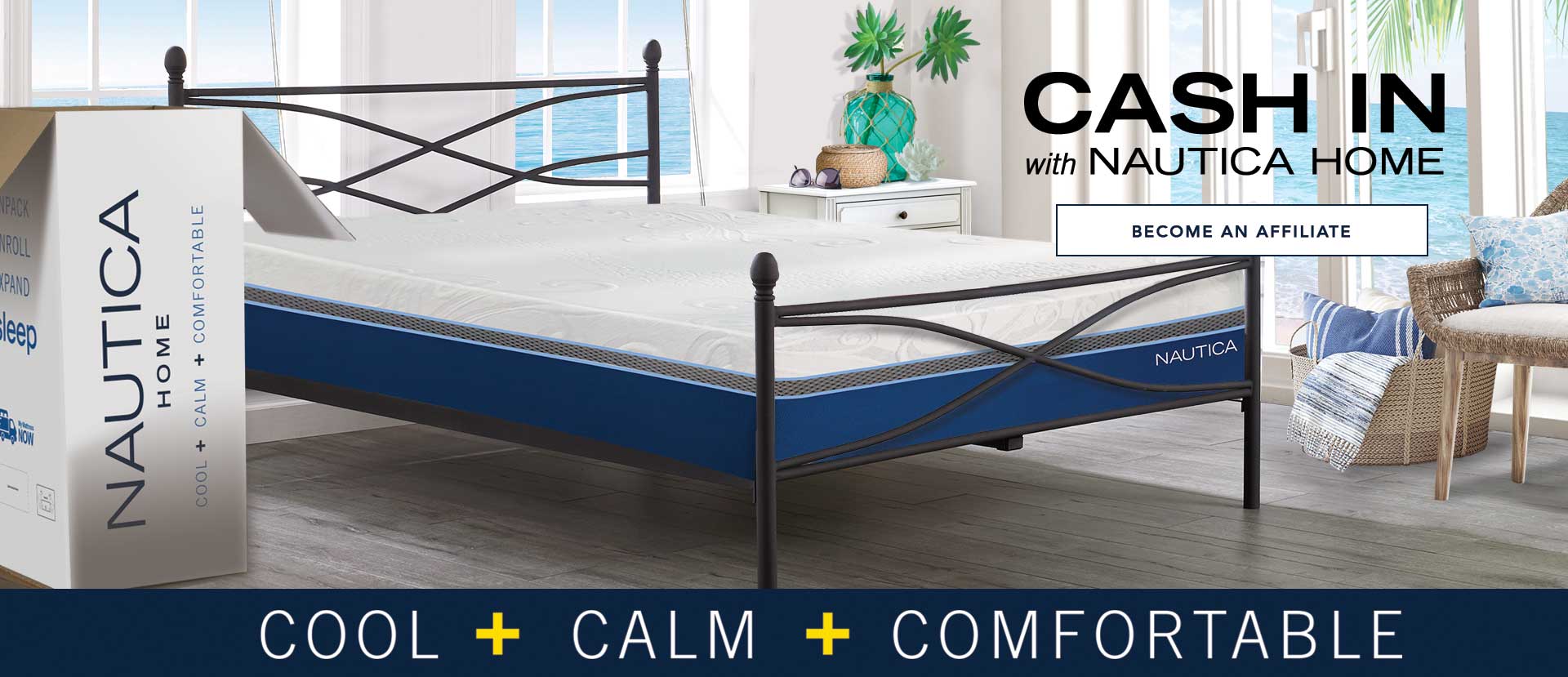 Become a Nautica Home Mattress Affiliate